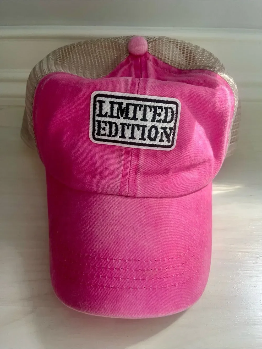 Pink 'Limited Edition' Trucker Hat